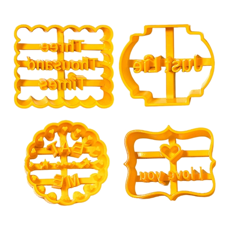 ชุดแม่พิมพ์คุกกี้ ABS 4 ชิ้นพร - Cookies Pack บทวิจารณ์และราคา