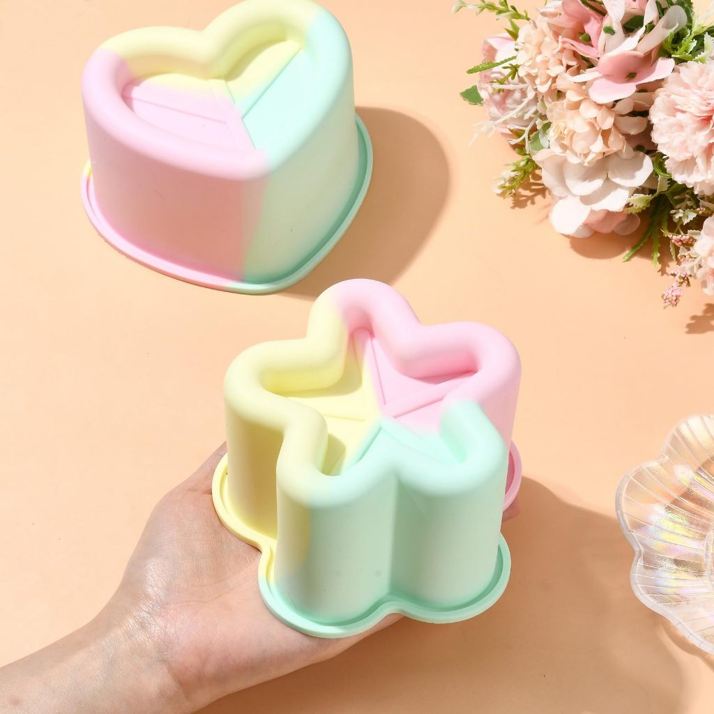 แม่พิมพ์อบซิลิโคนรูปหัวใจและดา - Chocolate Snack บทวิจารณ์และราคา