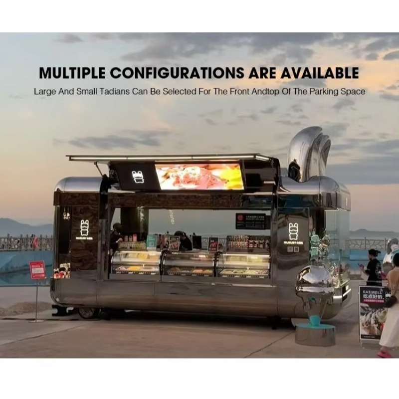รถขายอาหารเคลื่อนที่พร้อมอุปกร - Food Snacks Catering บทวิจารณ์และราคา